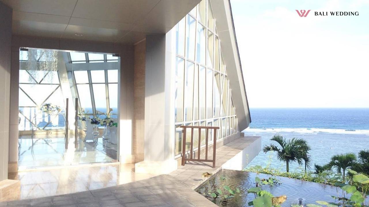 Wedding chapel bali ocean view