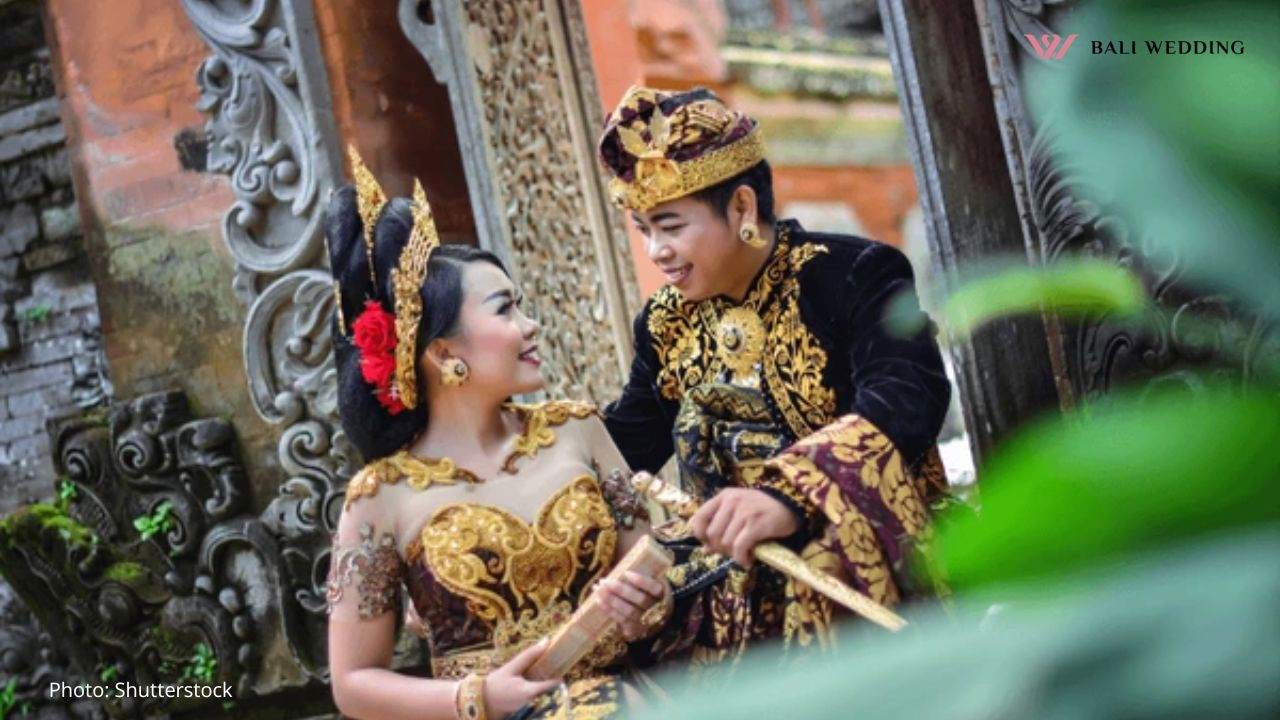 Balinese Wedding Couple