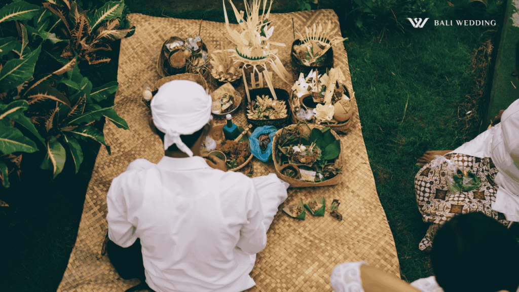 Balinese wedding rituals