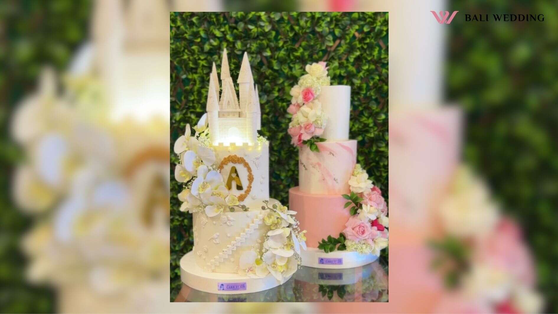 wedding cakes bali, cake it on bali